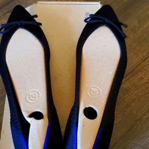 Rothys The Bow Point Size 7, Black